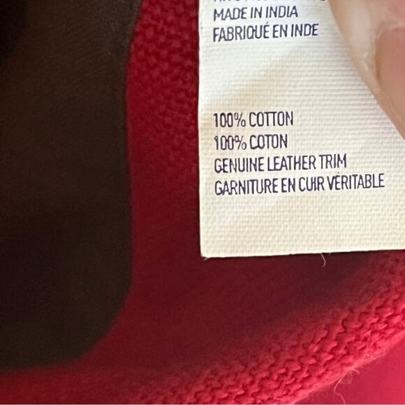 Southwestern Woven Blanket Crossbody Bag Red Brown Crossbody American Eagle - Picture 7 of 10